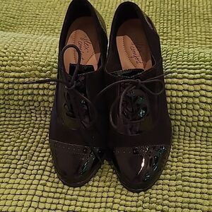 Flex comfort sz 7.5 black heels